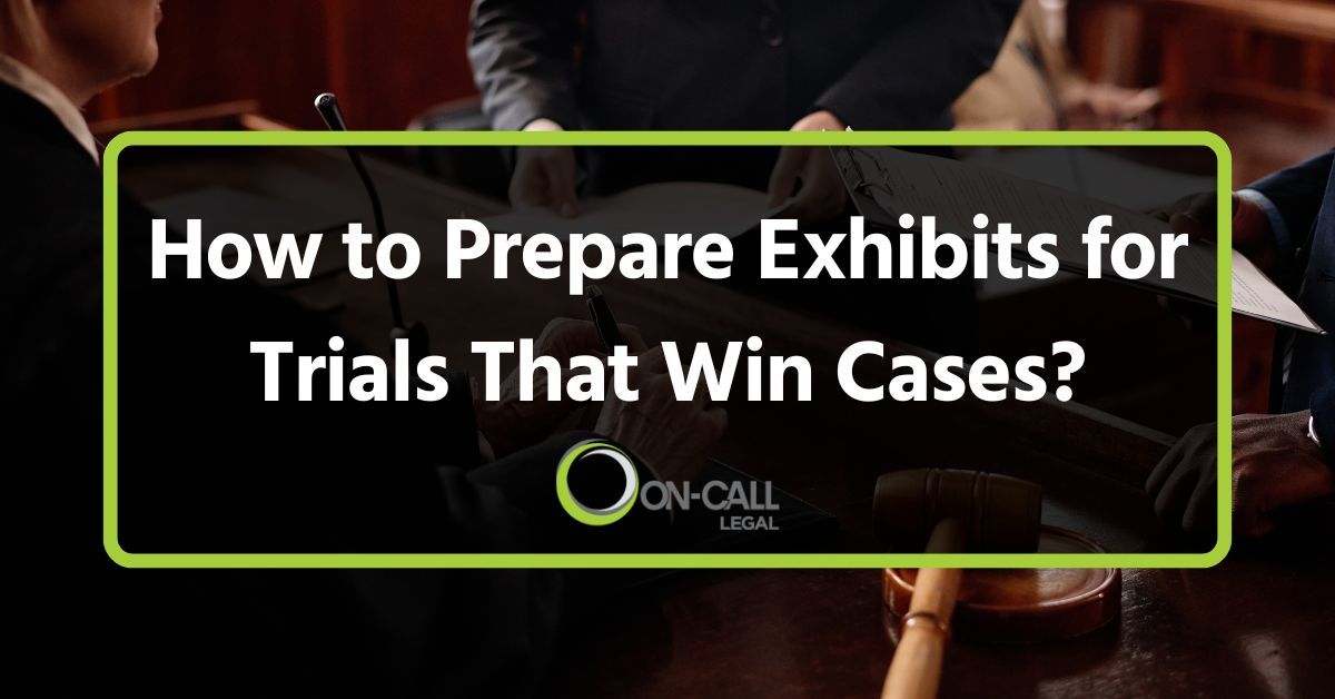 How to Prepare Exhibits for Trials That Win Cases?