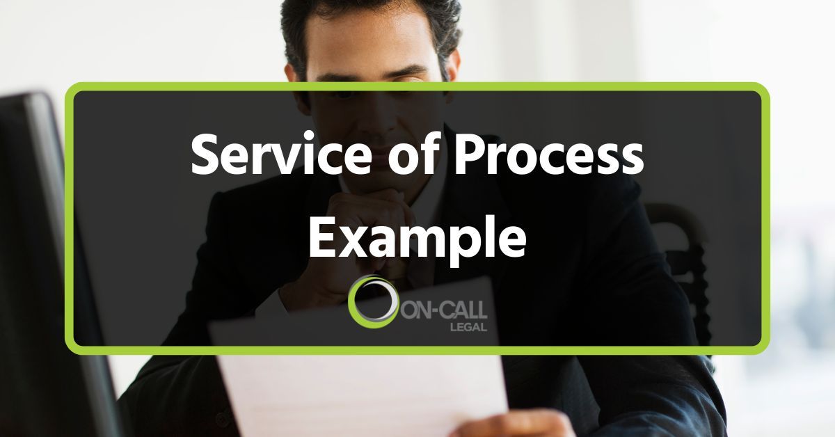 Service of Process Example