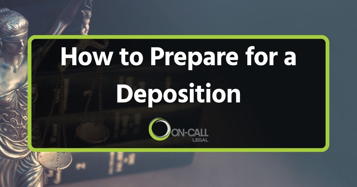 How to Prepare for a Deposition