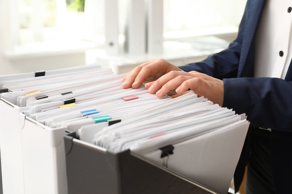 Process server paperwork for an Irvine assignment