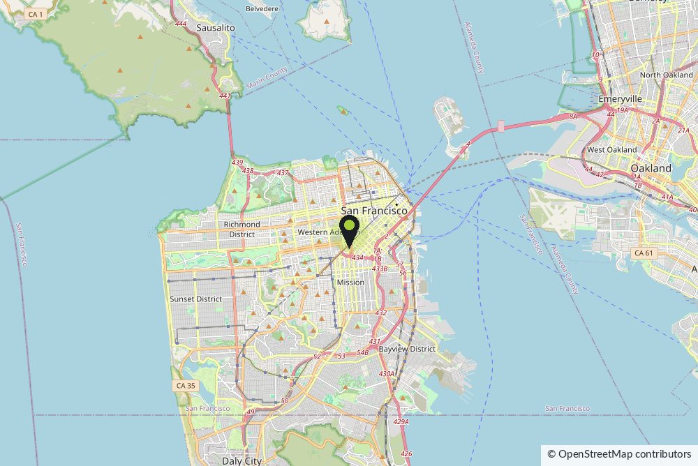 Map of San Francisco