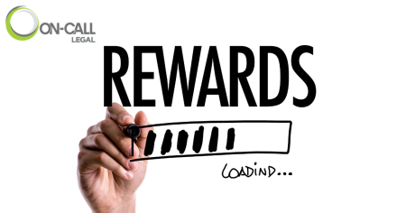 OnCall Legal rewards badge